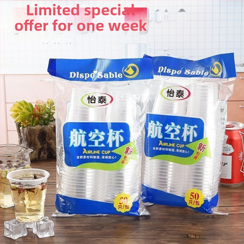 Jednokratna debela plastična šalica, PVC materijal, za korištenje u svemiru