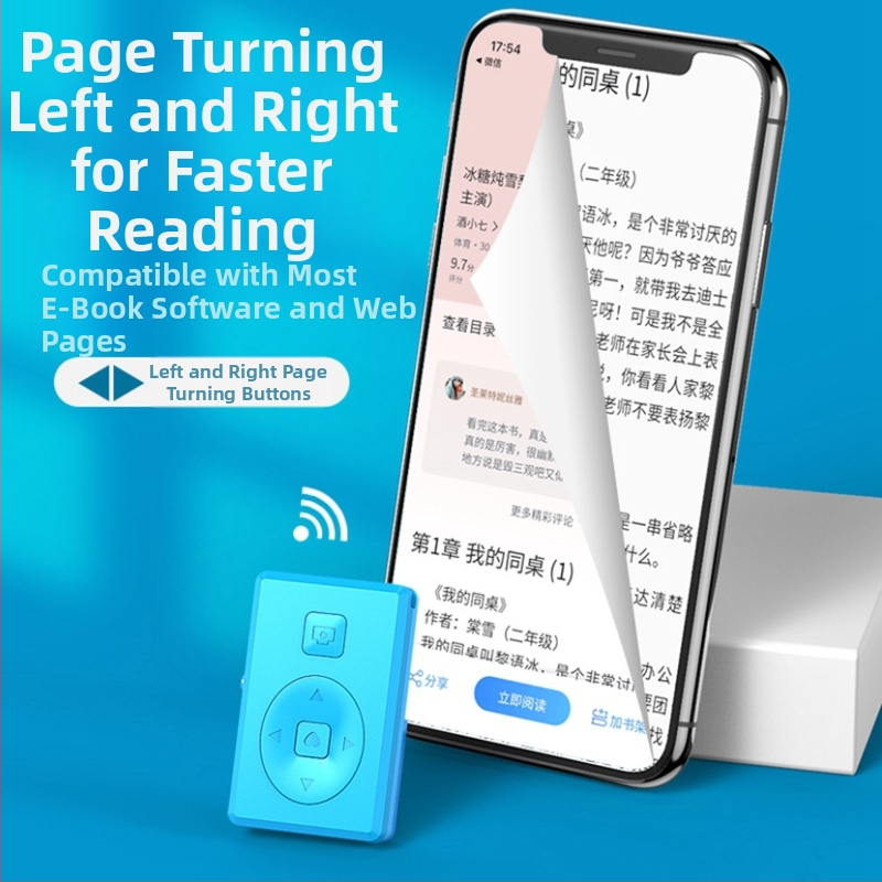 G1 Bezdrôtový Bluetooth diaľkový ovládač pre mobilný živý prenos a selfie - Model G1, Bluetooth 3.0, ABS telo, hmotnosť 15,5 g, podporuje fotografovanie a živý prenos