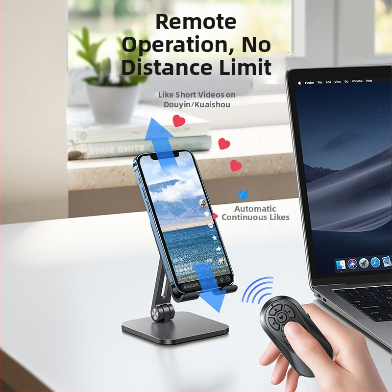 Tölthető Bluetoothos Selfie Stick távirányítóval – Zoom funkció, ABS kivitel, 15 g, Bluetooth 5.0, Modell ZL-M9