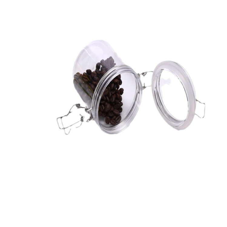 550ml PET kozmetička posuda sa silikonskom brtvom i nehrđajućim čeličnim stezalima