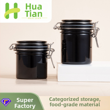 Okrugla PET plastična zatvorena posuda za kupanje s poklopcem; prilagodljivo procesiranje; tisak logotipa