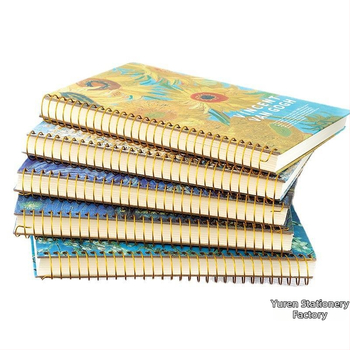 Spirálový zápisník s pevným krytom na olejomalbu pre študentov, séria B5150, 16K, 302 strán, 80 g papier, prispôsobiteľný