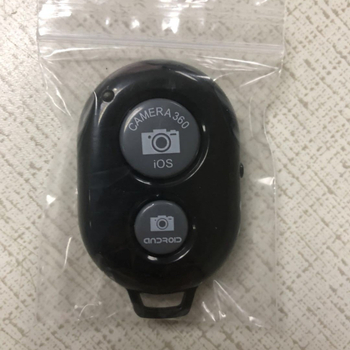 Selfiecom Bluetooth Selfie-irányító Android és iOS-hez, ABS anyag, Bluetooth 4.2, 10 g