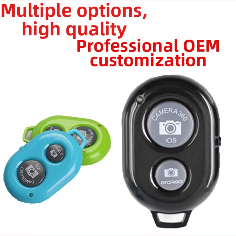 Selfiecom Bluetooth Selfie-irányító Android és iOS-hez, ABS anyag, Bluetooth 4.2, 10 g