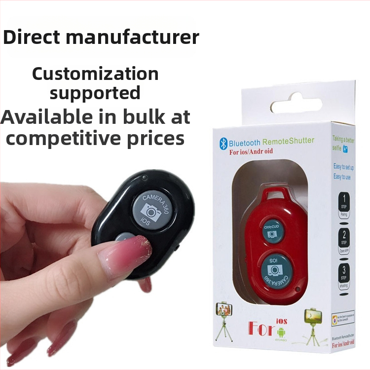 Selfiecom Bluetooth diaľkové ovládanie pre Android a iOS, Bluetooth 4.2, ABS telo, 10 g