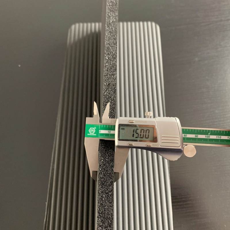 NBR μαξιλάρι γονάτων για γιόγκα – ριγέ μοτίβο, πάχος 10 mm, βάρος 120, προσαρμοσμένη επεξεργασία