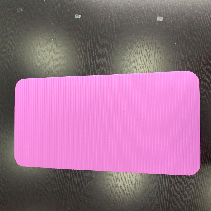 NBR μαξιλάρι γονάτων για γιόγκα – ριγέ μοτίβο, πάχος 10 mm, βάρος 120, προσαρμοσμένη επεξεργασία