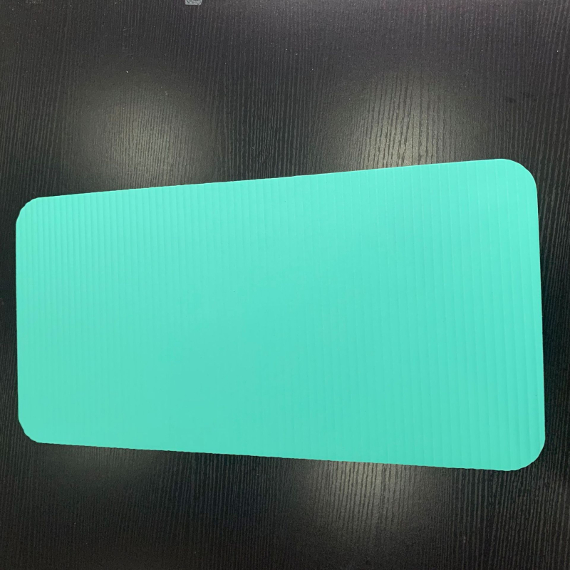 NBR μαξιλάρι γονάτων για γιόγκα – ριγέ μοτίβο, πάχος 10 mm, βάρος 120, προσαρμοσμένη επεξεργασία