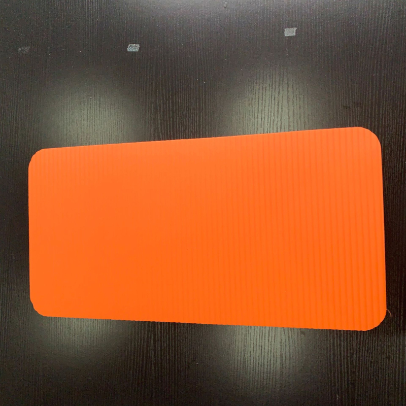 NBR μαξιλάρι γονάτων για γιόγκα – ριγέ μοτίβο, πάχος 10 mm, βάρος 120, προσαρμοσμένη επεξεργασία