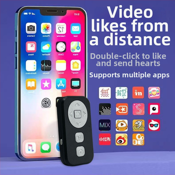 ODEN BK-CH2A Bluetooth diaľkové spúšte na selfie pre smartfóny – ABS, 10 g, Bluetooth 4.0, kompatibilný s Androidom, HarmonyOS a iOS