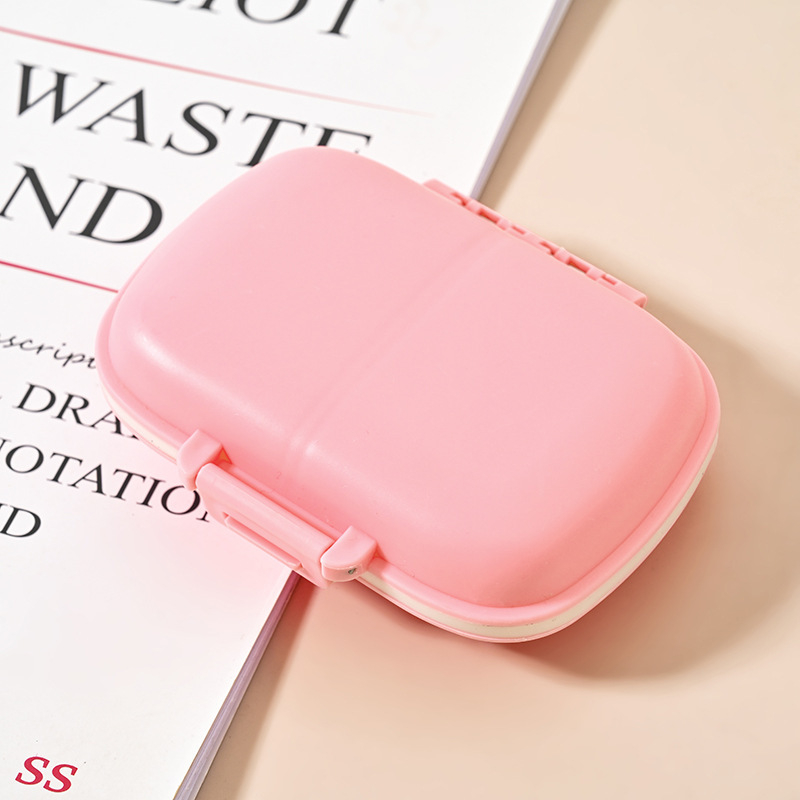 8-dijelna zatvorena kutija za tablete, otporna na prašinu i vlagu, kapacitet 1 L, plastični PP
