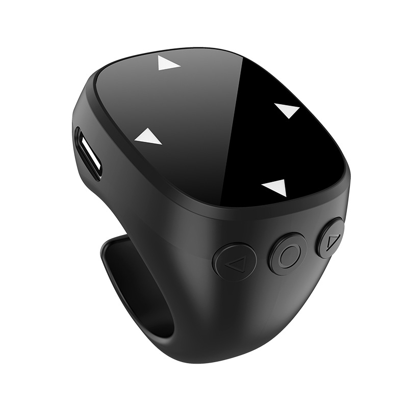 JX-13 Bluetooth prstenasti daljinski upravljač za pametni telefon – Kontrola kamere, Selfie tajmer, Punjivo kućište, Model: JX-13; Bluetooth 4.0; Materijal: Plast