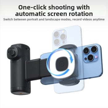 Jednoosý statív pre smartfón s Bluetooth selfie svetlom, osvetlenie pre live streaming, ABS telo, 155 g, model BBC-15