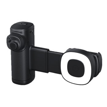 Jednoosý statív pre smartfón s Bluetooth selfie svetlom, osvetlenie pre live streaming, ABS telo, 155 g, model BBC-15