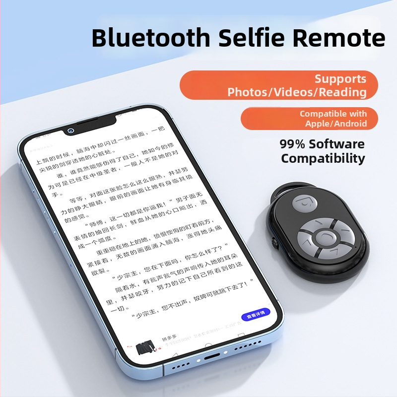 Bluetooth diaľkové ovládanie na selfie pre smartfóny | Android a iOS kompatibilné | ABS telo | Bluetooth 4.0
