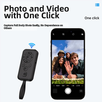 Bluetooth daljinsko za selfie za mobitel, model M9, Bluetooth 4.0, ABS materijal, težina 50 g