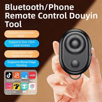 Bluetooth daljinski za selfie – Model 000513, ABS kućište, Bluetooth 2.0, univerzalna kompatibilnost, Shake the wind