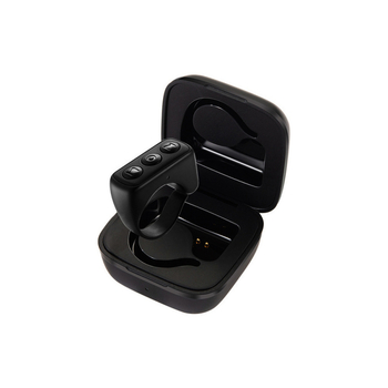 Bluetooth универсално дистанционно управление с контрол на звука, превключване на песни, възпроизвеждане на музика, заключване на екрана, приемане на обаждания и клавиш за селфи (D02; Bluetooth 5.0; ABS; 98 g)