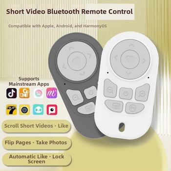 Okostelefonhoz Bluetooth selfie távirányító, ABS anyag, vezeték nélküli kamera-vezérlés, Bluetooth 4.0, 20 g