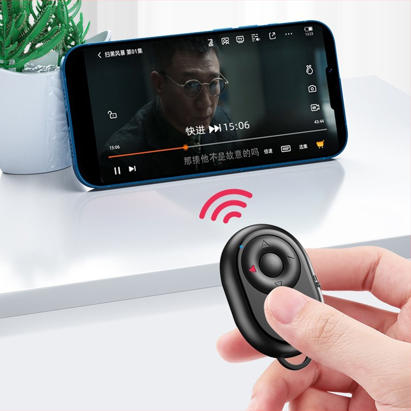 Okostelefonhoz Bluetooth selfie távirányító, ABS anyag, vezeték nélküli kamera-vezérlés, Bluetooth 4.0, 20 g