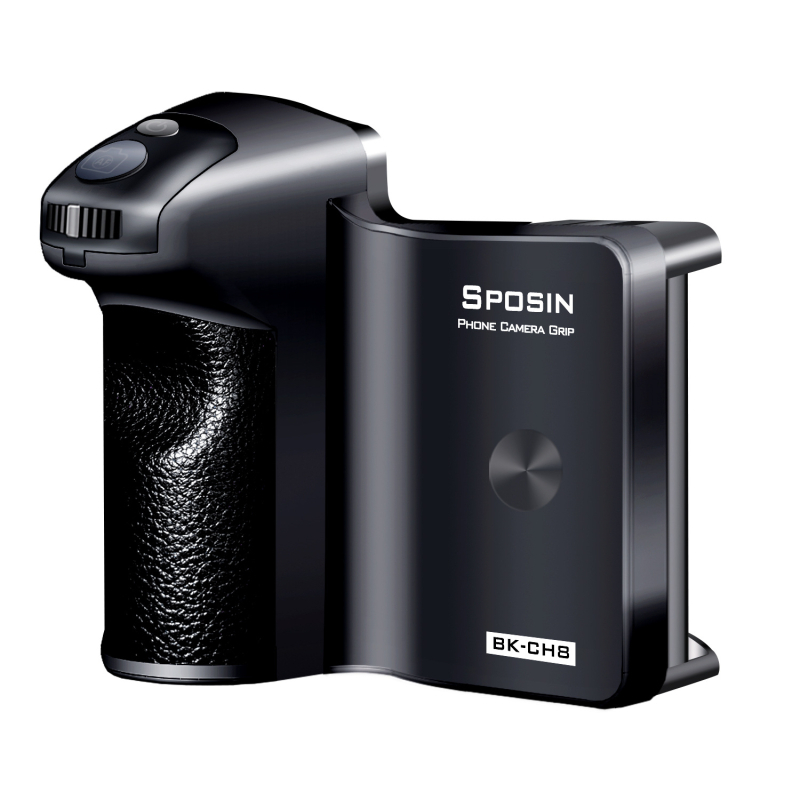 Stabilizator pentru camerele de telefon cu telecomandă Bluetooth, focalizare fără trepte, mână anti vibrații pentru călătorii și Vlog, model BK-CH8, Bluetooth 5.2, compatibil cu telefoane 55–93 mm, rază de 15 m