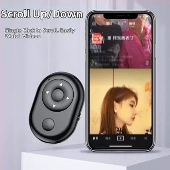 Bluetooth daljinsko upravljanje sa šest tipki za mobitel – selfie i daljinsko snimanje videa (Model: Bluetooth remote control; Bluetooth tip: Drugo; Materijal: Drugo; Šifra proizvoda: Ljlyykq)