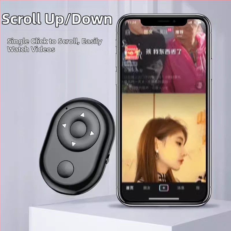 Bluetooth daljinsko upravljanje sa šest tipki za mobitel – selfie i daljinsko snimanje videa (Model: Bluetooth remote control; Bluetooth tip: Drugo; Materijal: Drugo; Šifra proizvoda: Ljlyykq)