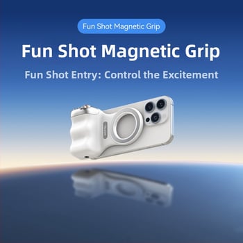 TELESIN Magsafe Shooting Aid – Ručna drška za fotografiju na telefonu, Bluetooth 5.0, Plastika, 105 g, Android kompatibilan