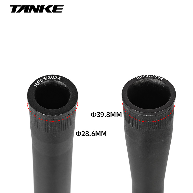 Kerékpár villa fejcső — alumíniumötvözet, egyenes és kúpos cső, egyedi feldolgozás, Tanke