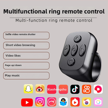 Telecomandă Bluetooth reîncărcabilă pentru selfie pentru smartphoneuri — G7, Bluetooth 5.3, carcasă ABS, 5.9 g