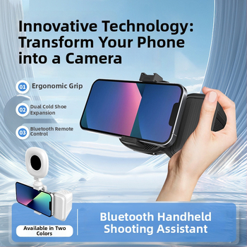 Bluetooth pomocník na fotografovanie pre smartfón — držadlo na selfie, ABS materiál, Bluetooth 4.0, hmotnosť 130 g