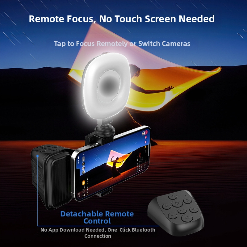 Bluetooth pomocník na fotografovanie pre smartfón — držadlo na selfie, ABS materiál, Bluetooth 4.0, hmotnosť 130 g