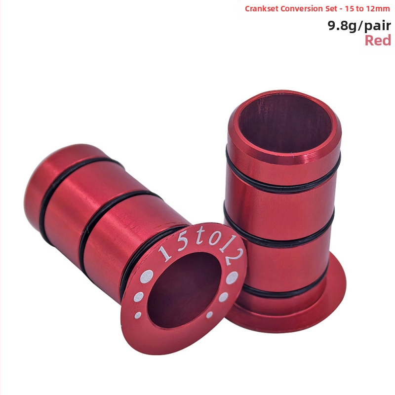 Set za konverziju hub-a bicikla s osi 15 mm na 12 mm, aluminijska legura