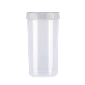 Zatvorena posuda za skladištenje hrane (otporna na insekte, prehrambena kvaliteta, okrugla od plastike, 501-800 ml, prikladna za mikrovalnu pećnicu)