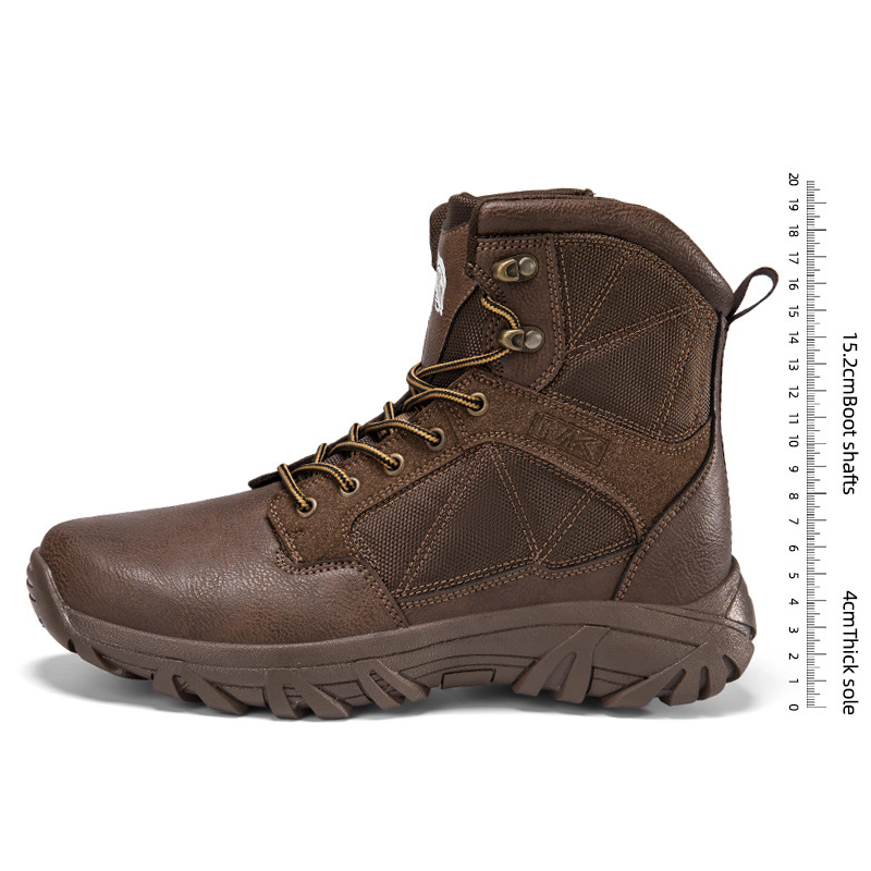 Kirándulócipő magas felsőrésszel és hálós felsőrésszel (csúszásmentes gumitalp; gumírozott középtalp; sarokmagasság középső 3–5 cm)