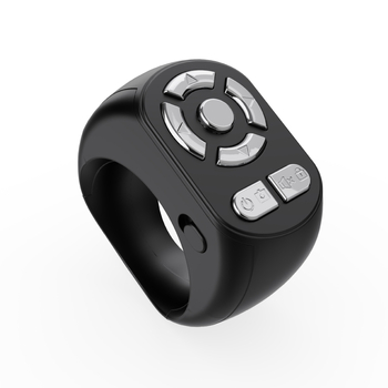 T33 Bluetooth 4.0 prstenasti daljinski upravljač za kameru tableta/telefona – ABS, 80 g, Selfie i prelistavanje stranica