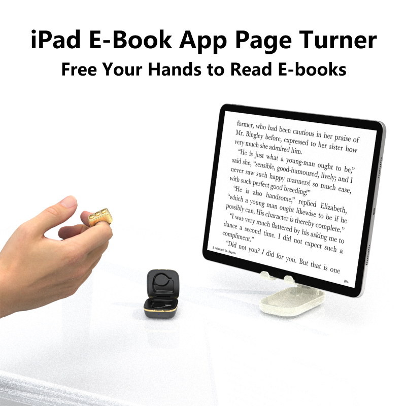 D03 telecomandă Bluetooth pentru telefon – inel selfie, Bluetooth 5.0, ABS, greutate 90 g