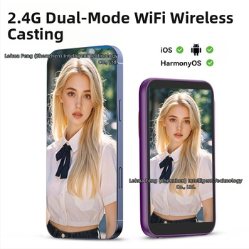 Projektor obrazovky pre mobilný telefón, magnetická obrazovka, model T1, Bluetooth 4.0, plast, 100 g