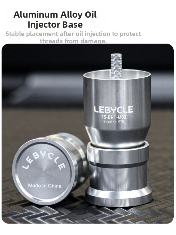 Lebycle kerékfék olajfeltöltő eszköz, univerzális kompatibilitás MTB és országúti kerékpárokhoz, alumíniumötvözet