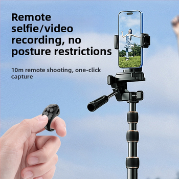 Ly-09 Bluetooth távvezérlő rövid videókhoz, ABS anyag, Bluetooth 5.3, Súly 10