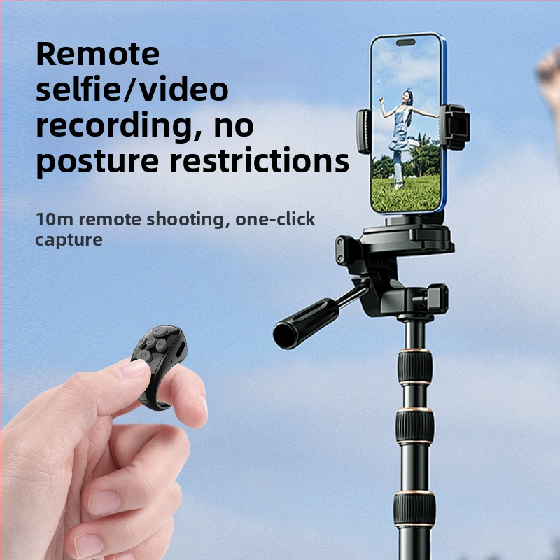 Ly-09 Bluetooth diaľkové ovládanie pre krátke videá, ABS materiál, Bluetooth 5.3, Hmotnosť 10