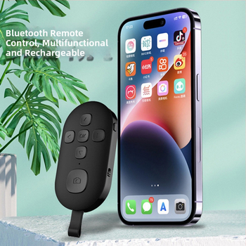 Diaľkové ovládanie pre telefón – nabíjateľný Bluetooth foto nástroj, model Beauty-1, Bluetooth 4.0, plast, 13,7 g