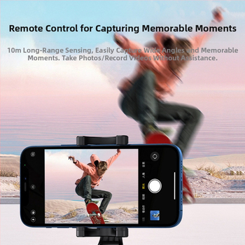 Diaľkové ovládanie pre telefón – nabíjateľný Bluetooth foto nástroj, model Beauty-1, Bluetooth 4.0, plast, 13,7 g