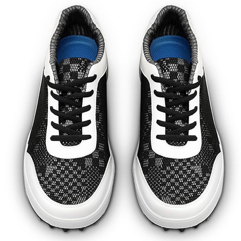 PGM Pantofi golf pentru bărbați – Ușori, Parte superioară din plasă, Talpă EVA, Talpă din cauciuc antiderapant, Profil scăzut