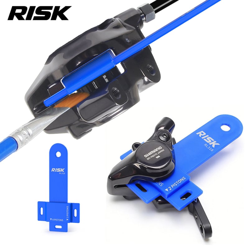 RISK RL318 KERÉKPÁR OLajnyomású FÉKNYEREG ESZKÖZ – egyoldali aktív visszaállítás