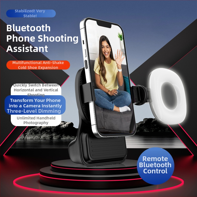 Treatment Bluetooth shooting aid – kompakt okostelefon-fogó, ABS anyag, Bluetooth 4.0, súly 100 g, modell: Bluetooth shooting aid