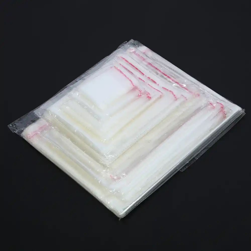 OPP samouzatvara vrećice za pakiranje odjeće, paket 100 kom., duljina zatvaranja 1–50 cm
