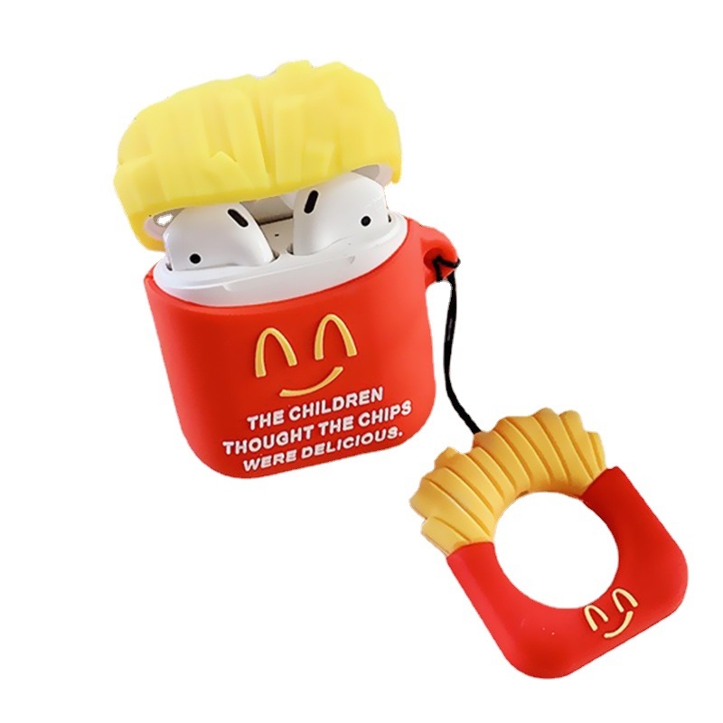 Kućište za AirPods, silikon, Creative Cute serija, prilagodljivo, cartoon stil, kompatibilno sa svim markama