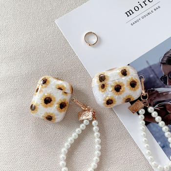 AirPods 4 védőtok - Napraforgó minta, TPU anyag, injekciós öntés, Apple-kompatibilis, testreszabható