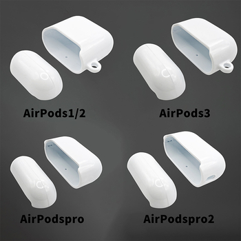AirPods zaštitna futrola – sjajno PC tvrdo kućište, sublimacijski prijenos topline, prilagodljivo, kompatibilno sa svim Apple modelima